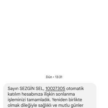 Anadolu Hayat Emeklilik Hesaba Para Geçmedi