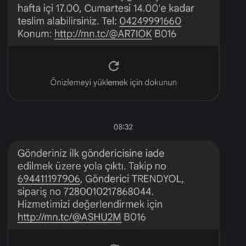 MNG Kargo Süresi Dolmadan Kargo İade Ediyor