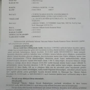 Yurtiçi Kargo Ürünümün Zararını Karşılamadı!