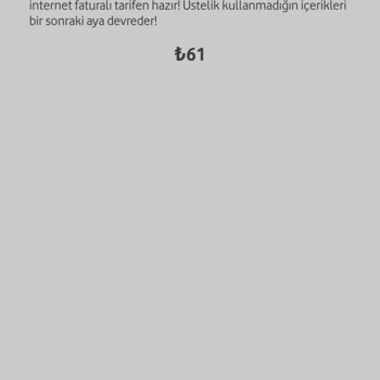Vodafone Taahhüde Rağmen, Ücret Artacak Denilecek Yeni Kampanya