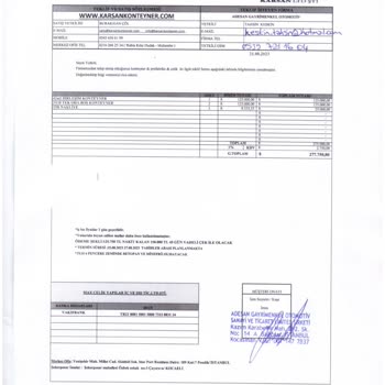 Karsan Konteyner Max Ç**** Yapı