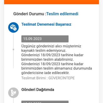 MNG Kargo Bilerek Eve Teslim Edilmeyen Kargo