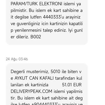 Garanti BBVA Kredi Kartı Harcama İtirazı