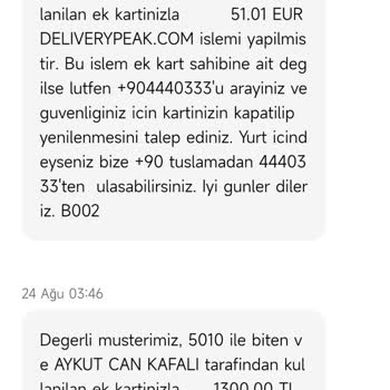 Garanti BBVA Kredi Kartı Harcama İtirazı