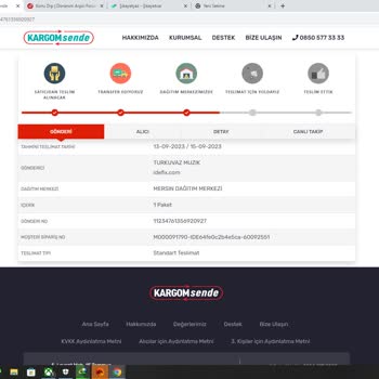 KARGOMsende Kargom Yanlış Şehre Gitmiş