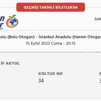 Mersin Nur Turizm Otobüs Hem Sefer Güzergahında Yazan Yere Girmedi