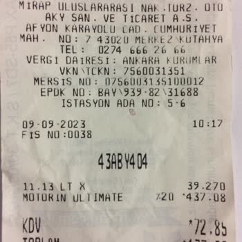 BonusFlaş BP Araçtan İnmeden Ödeme Sistemi Hatalı Çekim Yapıyor.