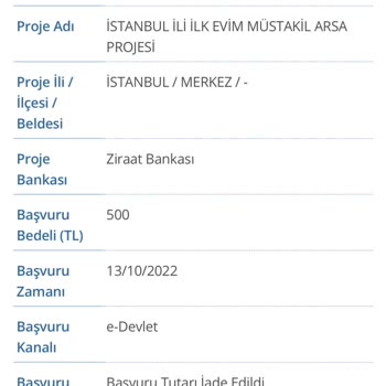 Ziraat Bankası TOKİ Arsa Geri Ödeme