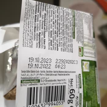 Nestle Damak Fıstıklı Çikolatasının Bozuk Çıkması