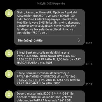 Denizbank Hesabım Dolandırıldı