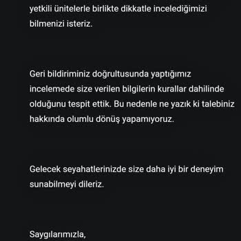 THY Hatalı Bilgilendirme Ve Sonrasında Cezayı Müşteriye Kesme