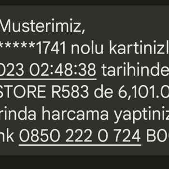 VakıfBank Kredi Kartımdan İzinsiz Harcama