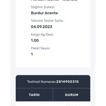 Trendyol Siparişin Bana Ulaşmaması