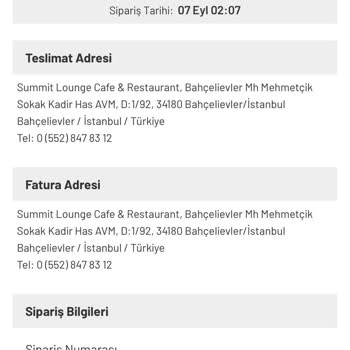 Zincirwear Ürünün Teslimat Süresi