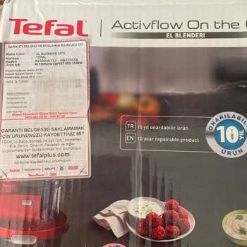 Tefal El Blender İade Talebi