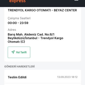Trendyol Express Trendyol'un Affedilmez Sorumsuzluğu