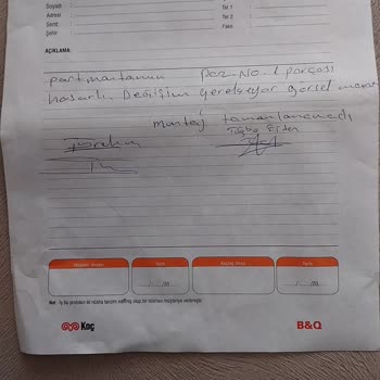 Koçtaş Parça Temin Sorunu Ve İlgisizliği