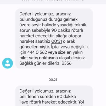 Kamil Koç Firmasının Seferini İptal Edip İadesini Yapmaması