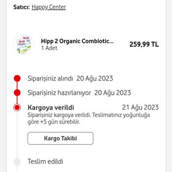 Vodafone Yanımda Ücret İadesi