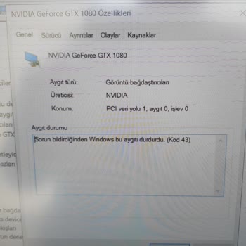 Monster Notebook Ekran Kartı Arızası