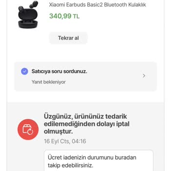 Hepsiburada Bt Beauty Şirketinin Ürün İptali