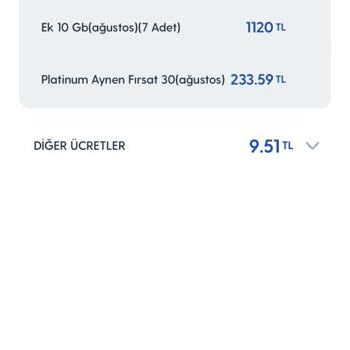 Turkcell Almadığım Ve Kullanmadığım Ek 10 GB İnternet Paketleri