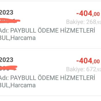 Bubilet Para Çekme İşlemi Hatası