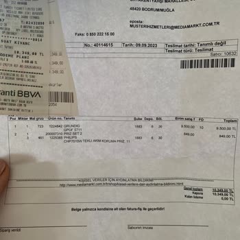 Grundig Servisin Kuruluma Gelmemesi