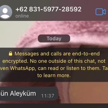 WhatsApp'ta Tanımadığım Ülkelerden Spam Numaraların Yazması.