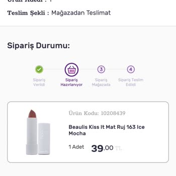 Gratis Hala Kargoya Verilmedi