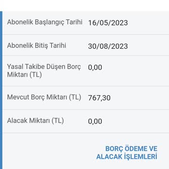Vodafone Cayma Bedeli Yüksek Fiyat Talebi