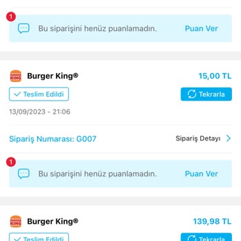 Tıkla Gelsin Fatura Verilmiyor İlgisiz Firma