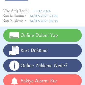 Gaziantep Büyükşehir Belediyesi Kartımda Online Dolum Görünmüyor
