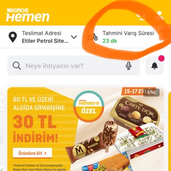 Mağduriyet Ve Buna Çözüm Üretmeyen Migros Hemen Uygulaması