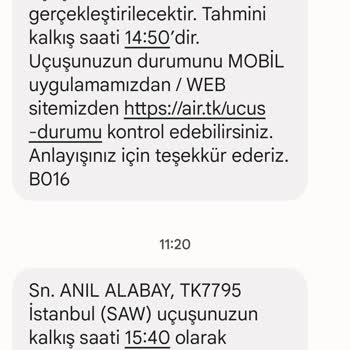 Anadolu Jet Gecikmeden Olan Mağduriyetimin Karşılanmasını İstiyorum