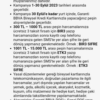 Garanti BBVA Size Özel Kampanya İşkencesi