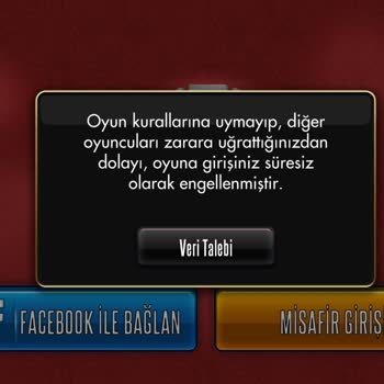 Okey Plus Ban Kaldırma Talebi