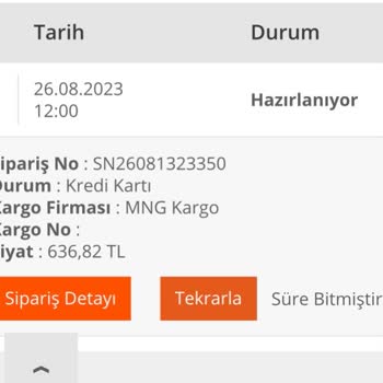 İsem Kitap Asla Gelmeyen Sipariş