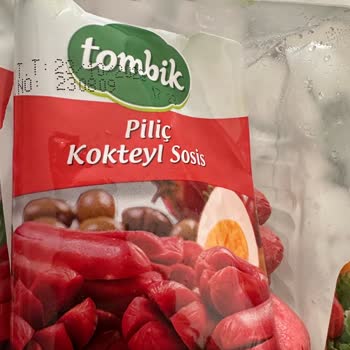 BİM Marketten Alınan Sosis Vb.