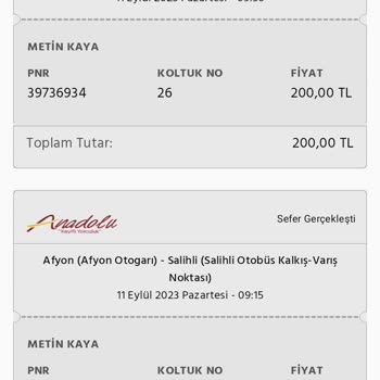 Obilet Bilet İptal Ücretini Alamadım