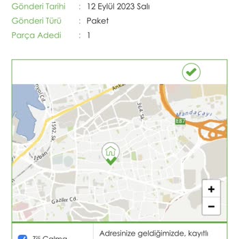 Kolay Gelsin Kargo Şirketinin Sorumsuzluğu