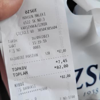 Özsüt Porsiyon Ve Ürün Kalitesi