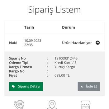 Bernardo Ücreti Ödenen Ürün Kargoya Verilmedi