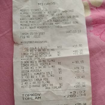 Migros Sorun Yaşama