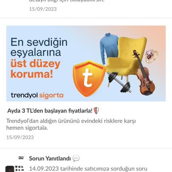 Trendyol Siparişinde Adres Teslimatı Sorunu