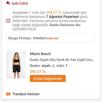 Trendyol Müşteri Memnuniyeti &16 Günde Teslimatı Yapılamayan Ürün