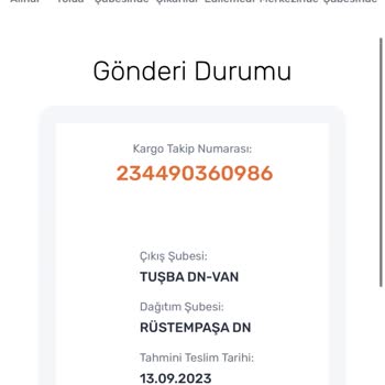 Elazığ Sendeo Kargo Sorumsuzluğu