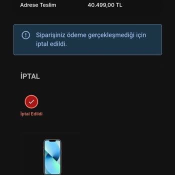Media Markt İptal Ettiği Sipariş İademi Yapmıyor
