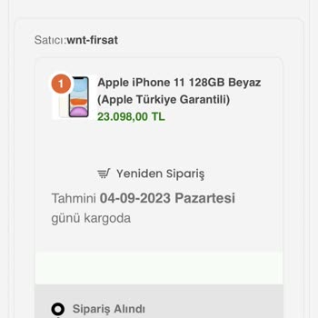 25 Gün Ve Wnt.com.tr Denen Sitenin Kargoyu Teslim Etmemesi