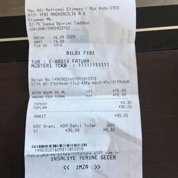 Metromall A101 Şubesindeki Personellerin Saygısız Davranışları